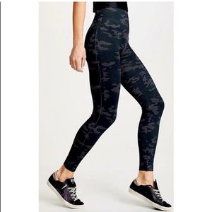 NWOT Spanx Blue Camo legging
